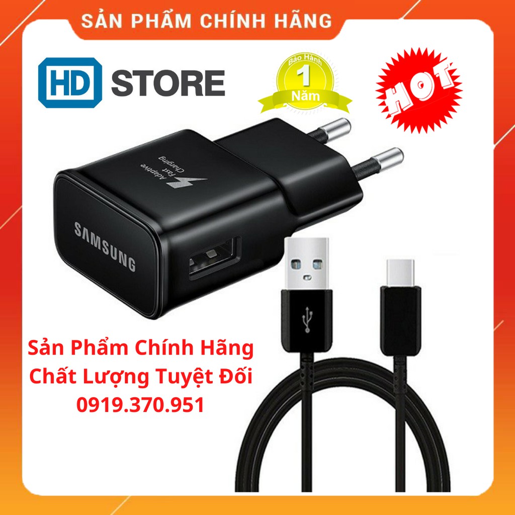 Bộ Sạc Nhanh Sam Sung S8/S9/Note8/Note9/Note10/S10