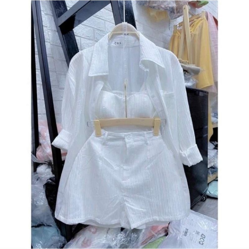 Set sơmi 3 món vải xịn mã 2009