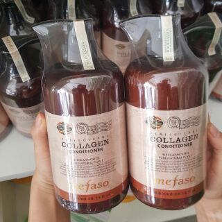 Bộ gội xả collagen mefaso ý 850ml x2