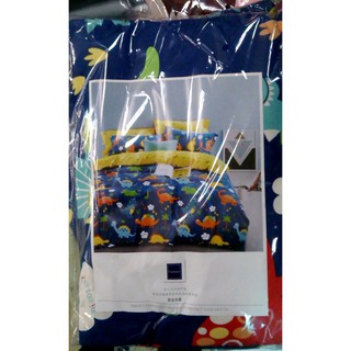 Set chăn ga poly cotton khủng long mẫu mới về (kèm ảnh thật)