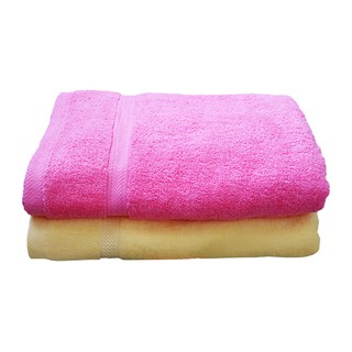 Khăn tắm cotton 70x140cm vàng