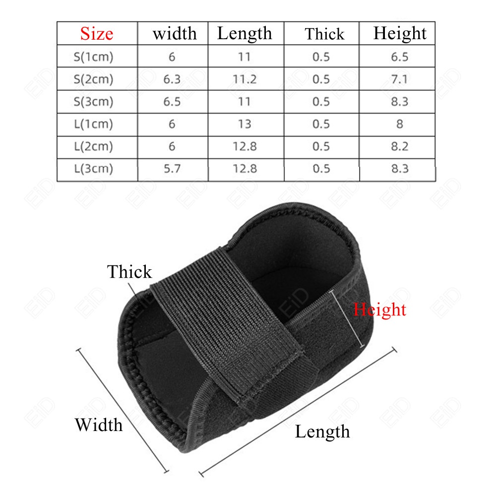 Đế Lót Giày Tăng Chiều Cao 2 / 3 / 5 cm Bằng Silicone Đàn Hồi Điều Chỉnh Được Cho Nam & Nữ
