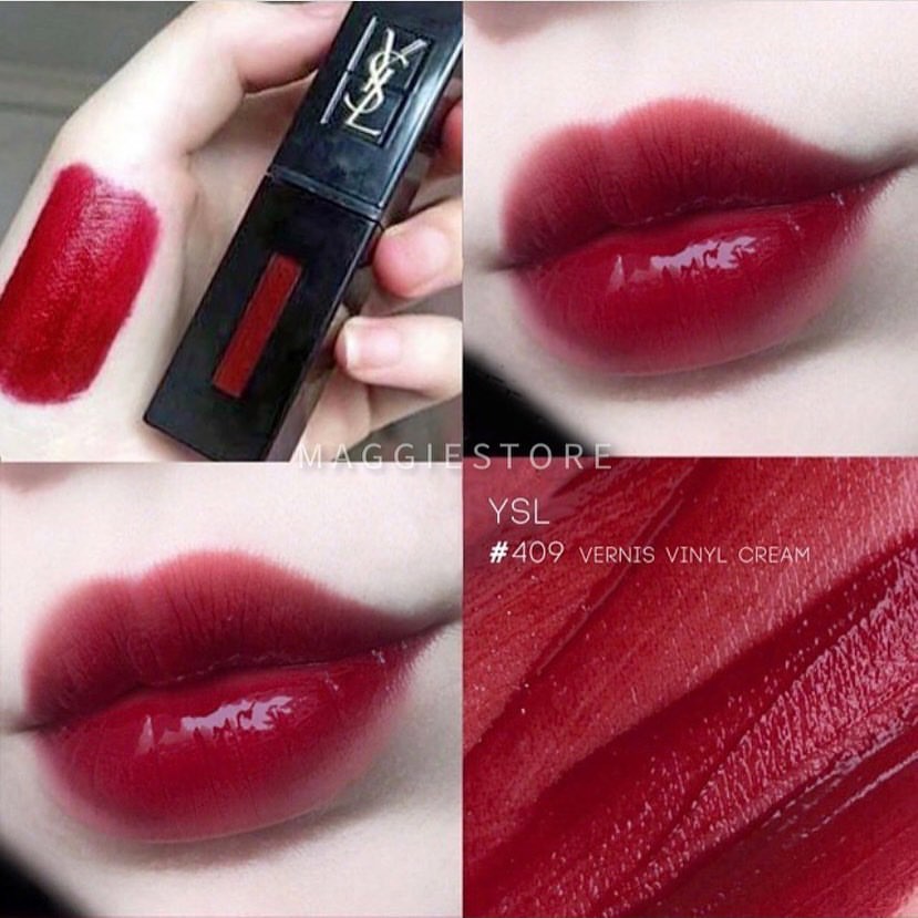 SON KEM YSL VINYL CREAM LIP STAIN - 409