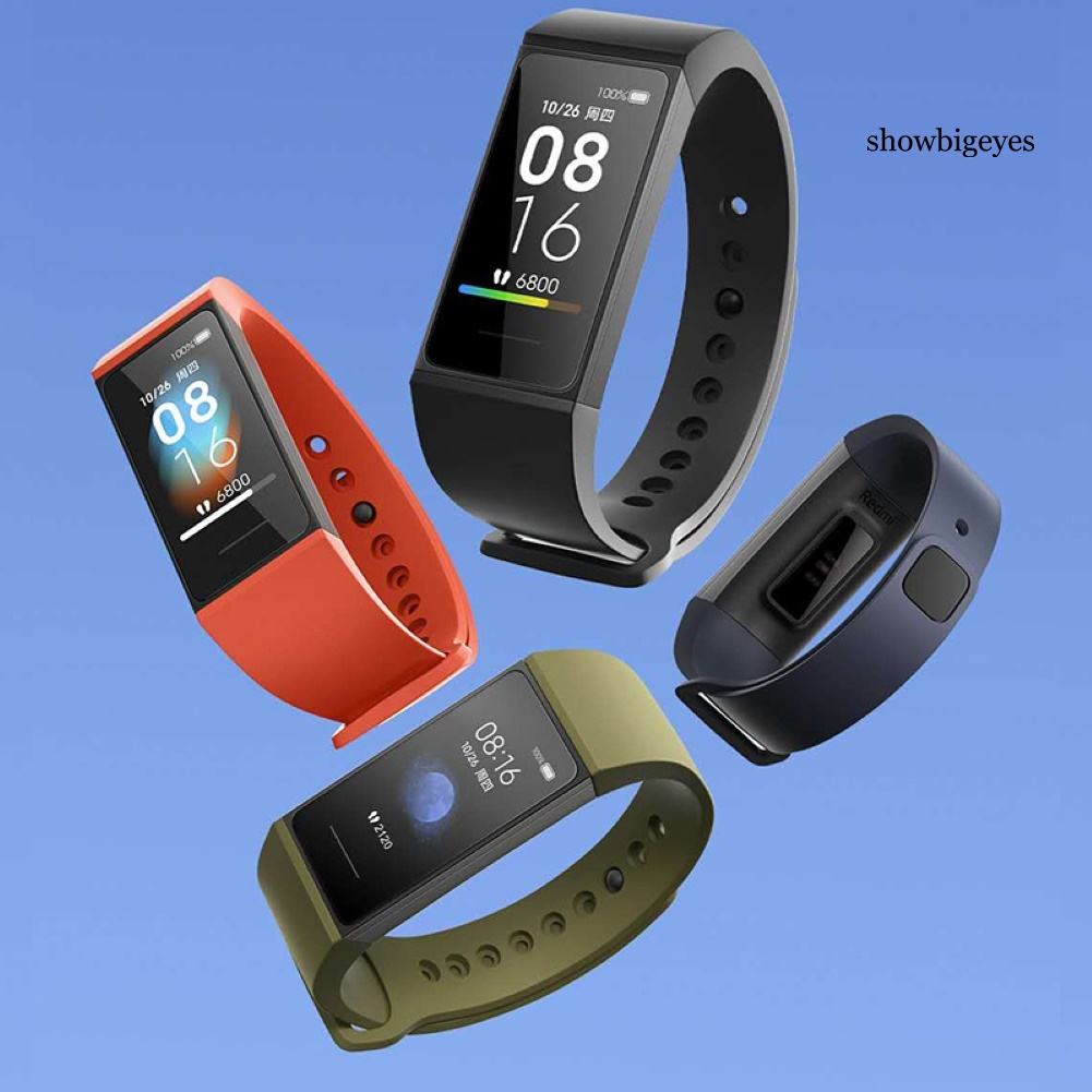 Set 2 Dây Silicone Thay Thế Cho Đồng Hồ Thông Minh Xiaomi Redmi Band