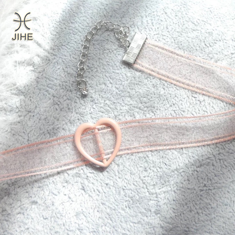 Choker Ren Hồng Phong Cách Nhật Hàn Thời Trang