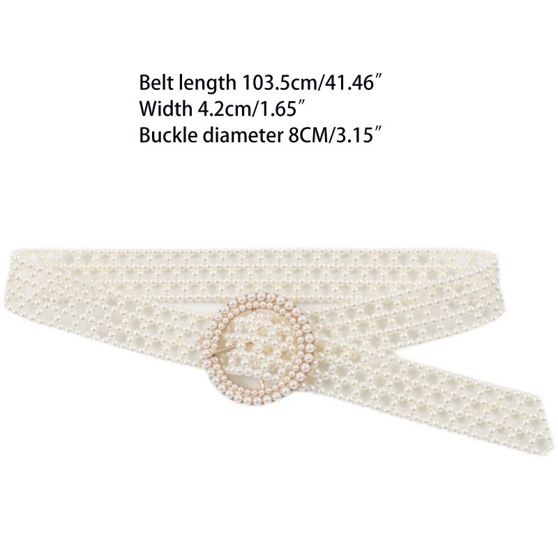 Dây Thắt Lưng Kết Hạt Thủ Công Dành Cho Cô Dâu