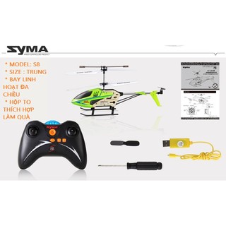 MÁY BAY ĐIỀU KHIỂN TỪ XA Dòng Trung Cấp Syma S8