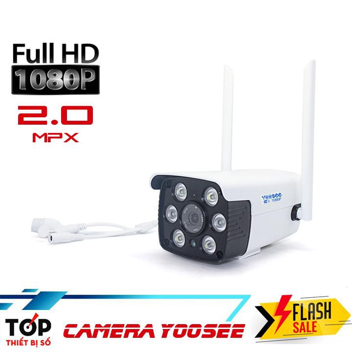 Camera WIFI lắp ngoài trời FUll HD 1080P-Tích hợp đèn led chiếu sáng/ thẻ 32G