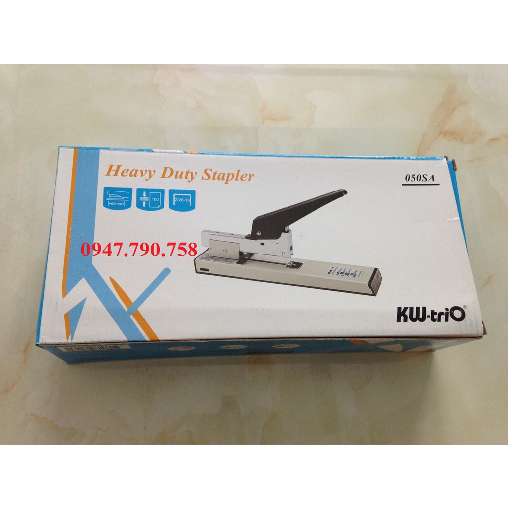 Dập ghim đại KW Trio 50SA 100 tờ chính hãng - Máy bấm ghim