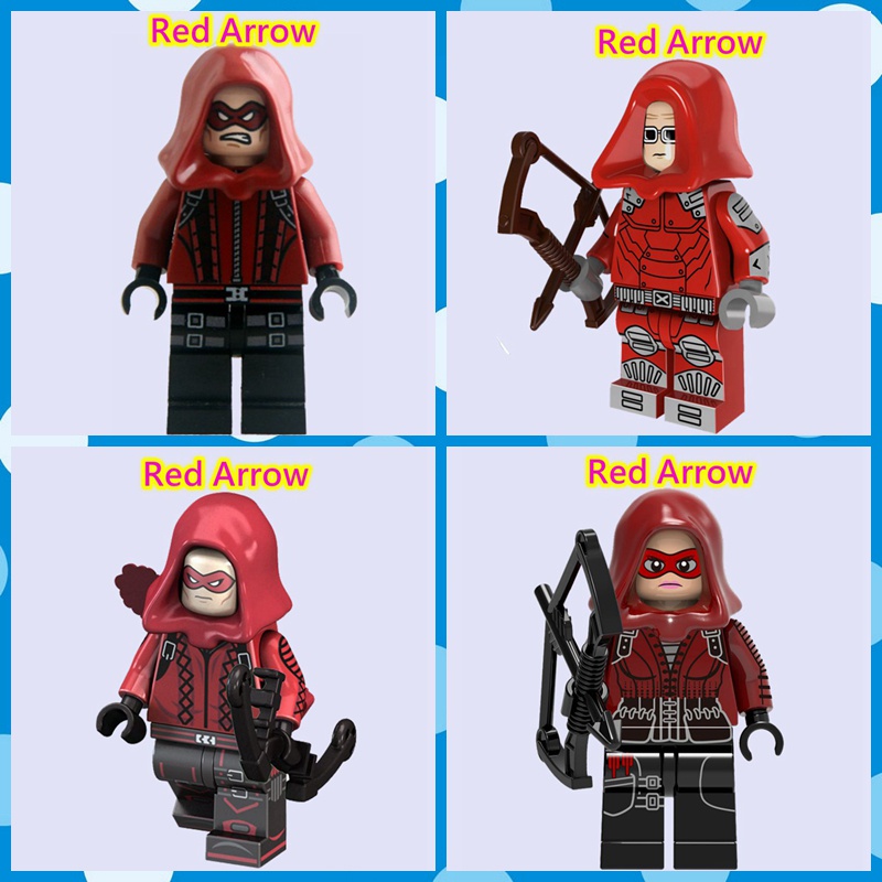 Bộ Đồ Chơi Lắp Ráp Lego Mini Hình Mũi Tên Màu Đỏ Cho Trẻ Em
