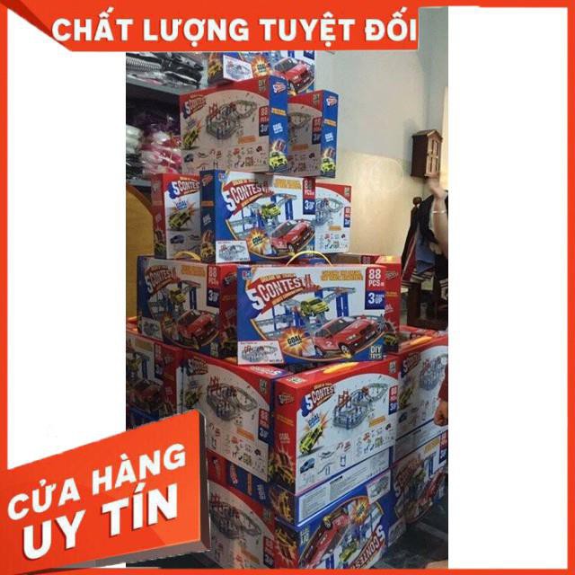 [Xả kho + free ship] Bộ đường ray ô tô 88 chi tiết