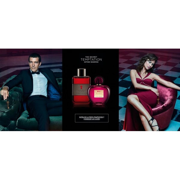 Paris France Beauty - Nước Hoa Nam Antonio Banderas The Secret Temptation EDT 50ml | BigBuy360 - bigbuy360.vn