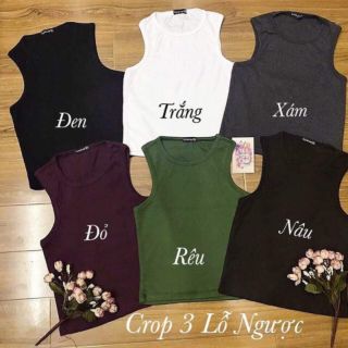 Áo ba lỗ ngược