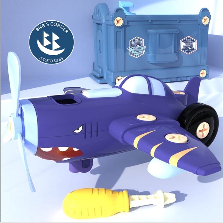 Mô hình lắp ráp DIY tàu lửa/máy bay/tàu thủy