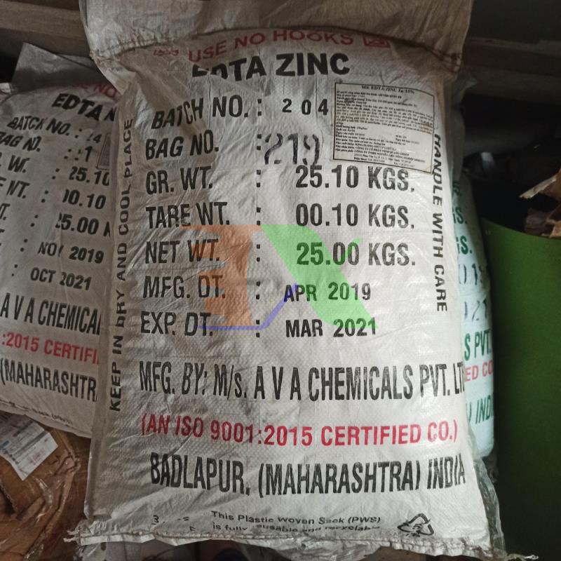 Phân vi lượng Kẽm, Kẽm chelate, Zinc chelate, Zinc disodium, Zn EDTA, Kẽm hữu cơ, Kẽm 15 (1kg)