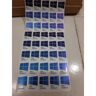 STICKER Windows 10 pro