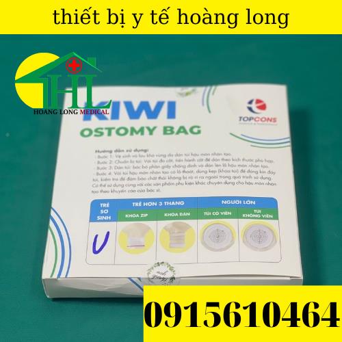 Hộp 10 túi hậu môn nhân tạo cho trẻ sơ sinh