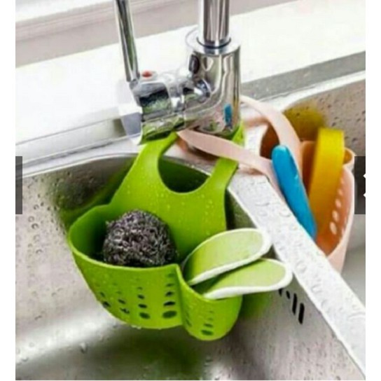 Giỏ đựng đồ rửa bát tiện ích xanh hồng