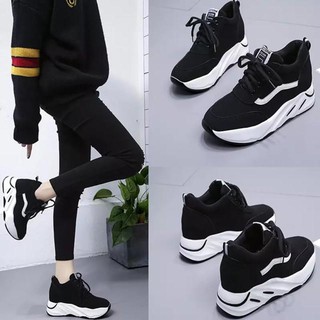 giày thể thao đế độn nữ 8cm hàng Quảng Châu