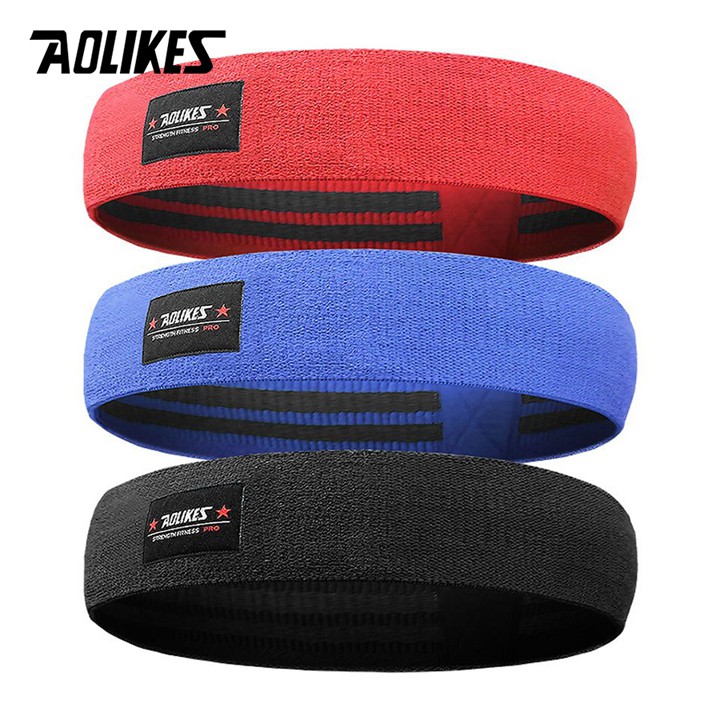 Dây Kháng Lực Miniband, Dây Đàn Hồi Tập Gym Thể Hình Tập Chân Mông Mini Band Aolikes AL3603