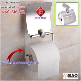HỘP ĐỰNG GIẤY VỆ SINH BAO M6-603