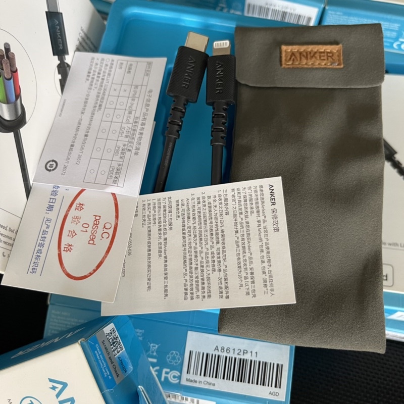 Cáp Anker PowerLine Select Type C to Lightning A8612 A8613