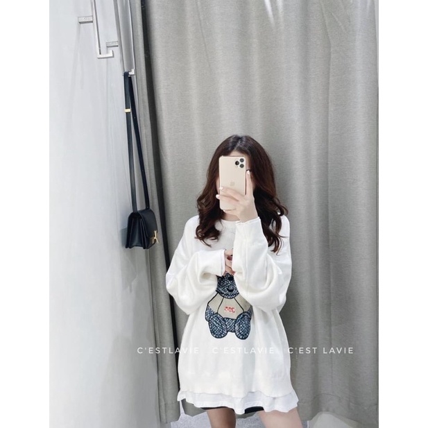 [FREESHIP - HÀNG LOẠI 1] ÁO NỈ GẤU PHỐI 4 MÀU SIÊU HOT | BigBuy360 - bigbuy360.vn