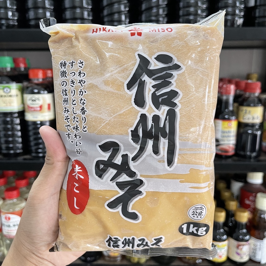 Đậu Tương lên men Miso Shinshu {Hikari} Nhật Bản nấu súp gói 1KG