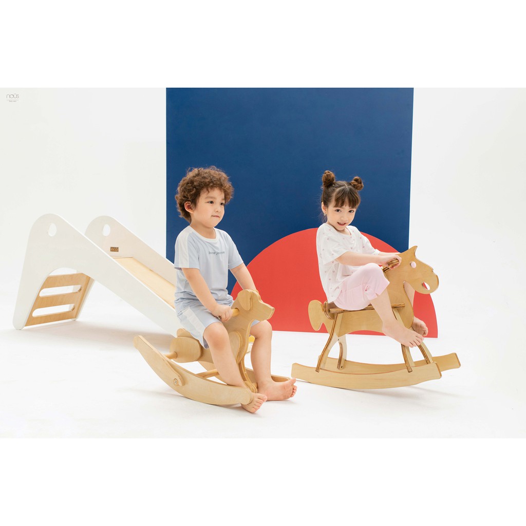 Bộ Cộc Tay - Quần Lửng Bé Gái NOUS Trái Tim 2Y/3Y/4Y/5Y