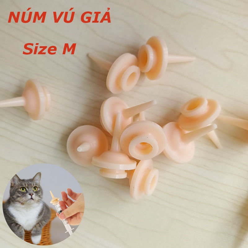 Bình Sữa Thú Cưng Núm Vú Giả Thú Cưng Silicon Dành Cho Chó Thỏ Mèo Nhỏ🐕‍🦺🐈🐇