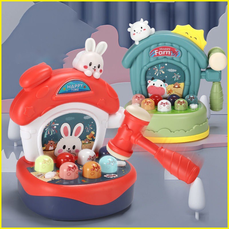 [FREESHIP_50K] Đồ Chơi Đập Chuột Mini Cho Bé Có Đèn Có Nhạc Cho Bé