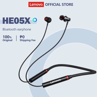 Tai Nghe Không Dây Đeo Cổ Kết Nối Bluetooth 5.0 Có Mic Dành Cho Lenovo HE05 Pro IPX5