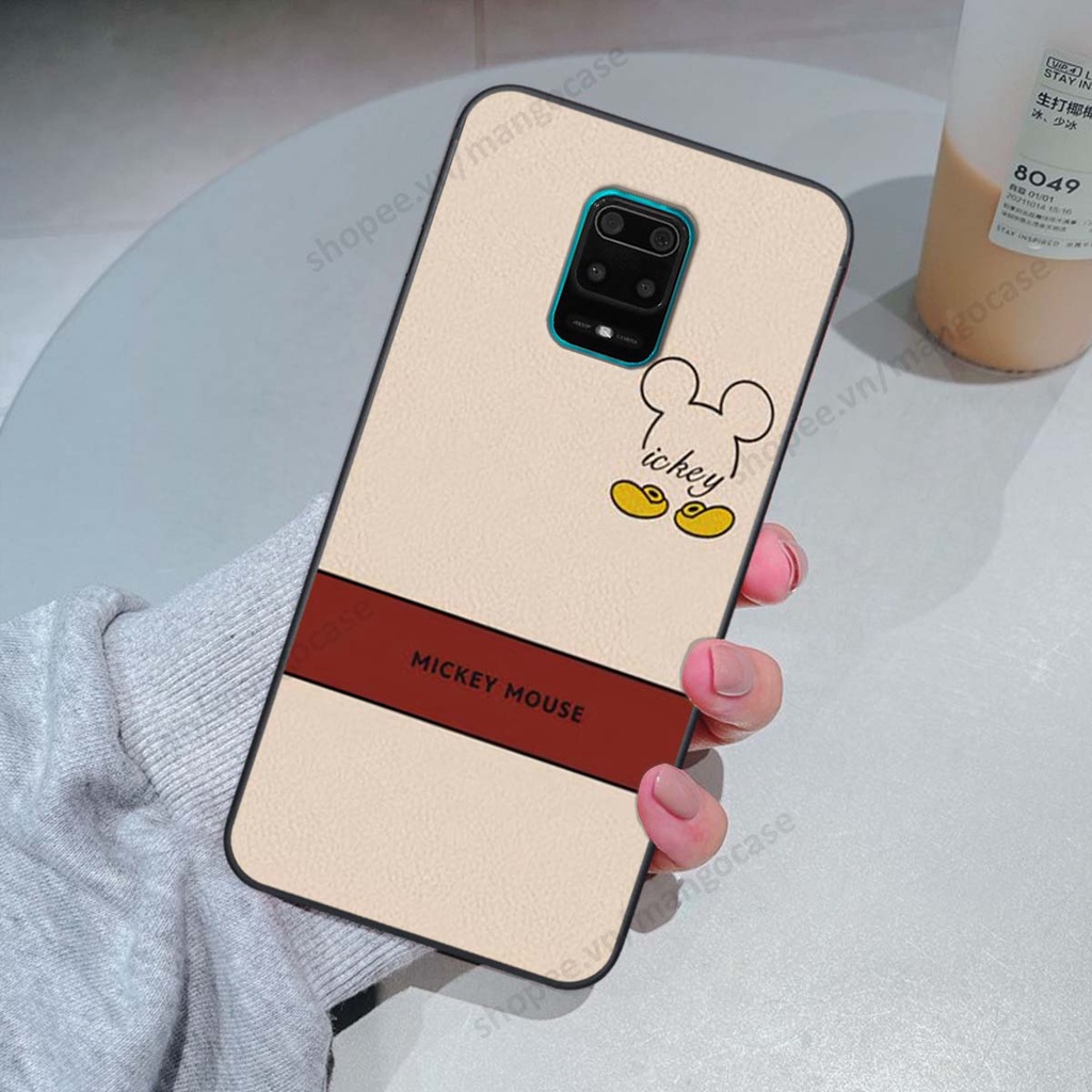 Ốp lưng Xiaomi Redmi Note 9 / Note9s / Note 9 Pro in hình happy nice, bé gấu đáng yêu