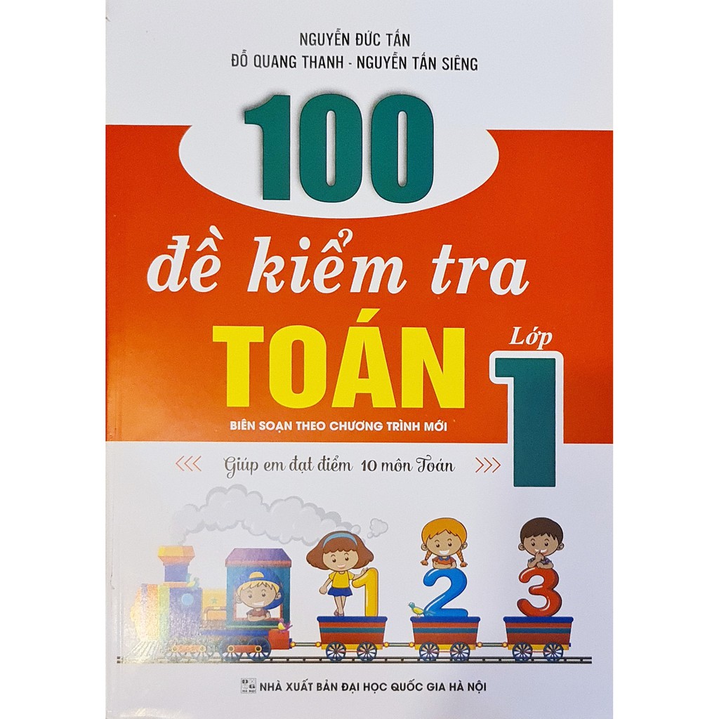 Sách - 100 đề kiểm tra toán lớp 1