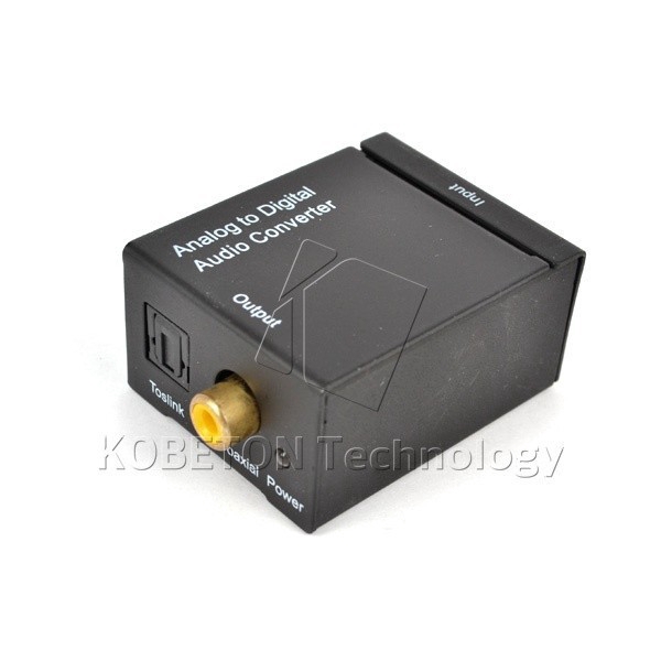 Bộ chuyển đổi đầu cắm âm thanh analog sang kỹ thuật số Coaxial Toslink SPDIF chuyên dụng