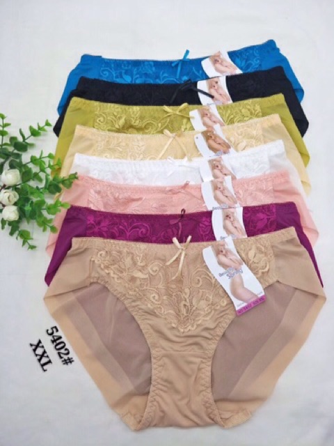 10 QUẦN SU(5402) Freesize PHỐI REN, KHÔNG VIỀN ỐNG.