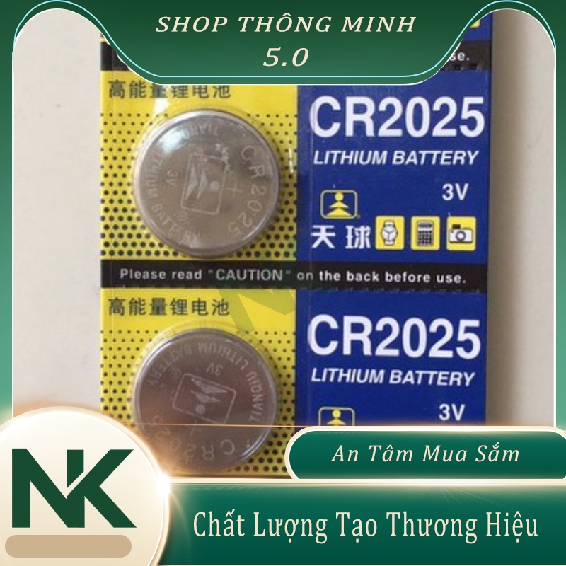 Pin cúc áo CR1220 CR2025 CR2032 CR2477 CR2450 Chính hãng giá rẻ pindieukhien pincmos