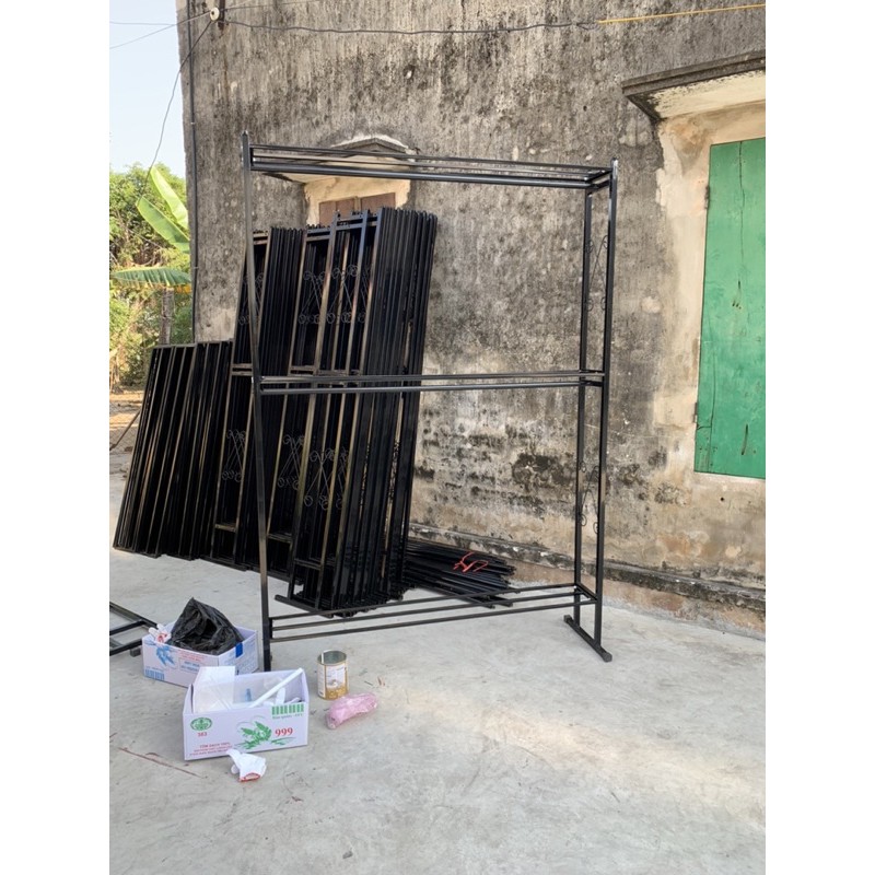 giá vuông hai tầng