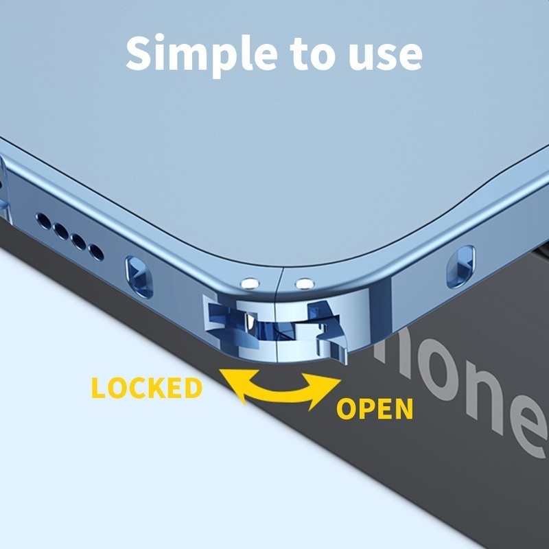 Ốp Điện Thoại Khung Kim Loại Mặt Nhám Trong Suốt Chống Sốc Sang Trọng Cho iPhone 13 Pro Max