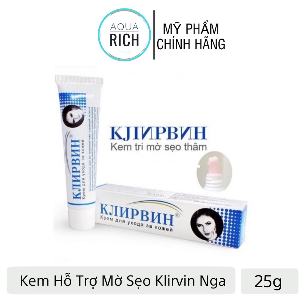 Kem Sẹo Nga- Kem Mờ Sẹo Klirvin Chính Hãng Của Nga