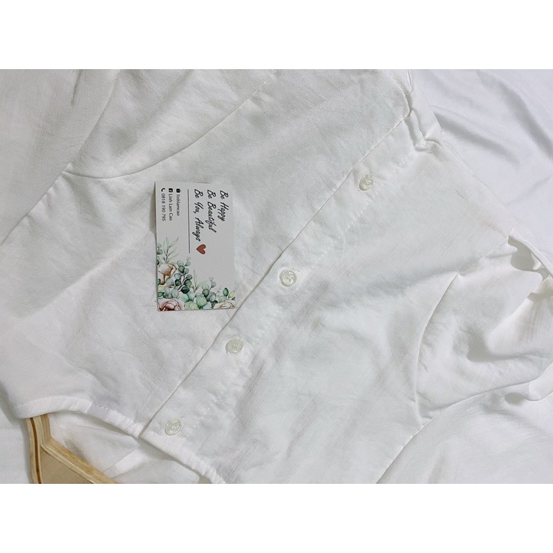 [Mã WAMT1505 giảm 10K đơn 0K] [ẢNH THẬT] Váy Babydoll Đũi Buộc Dây Eo Cúc Sau Lưng Ullzzang | BigBuy360 - bigbuy360.vn