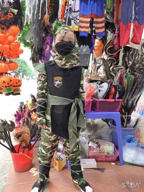 Bộ hoá trang nhân vật Ninja cho bé