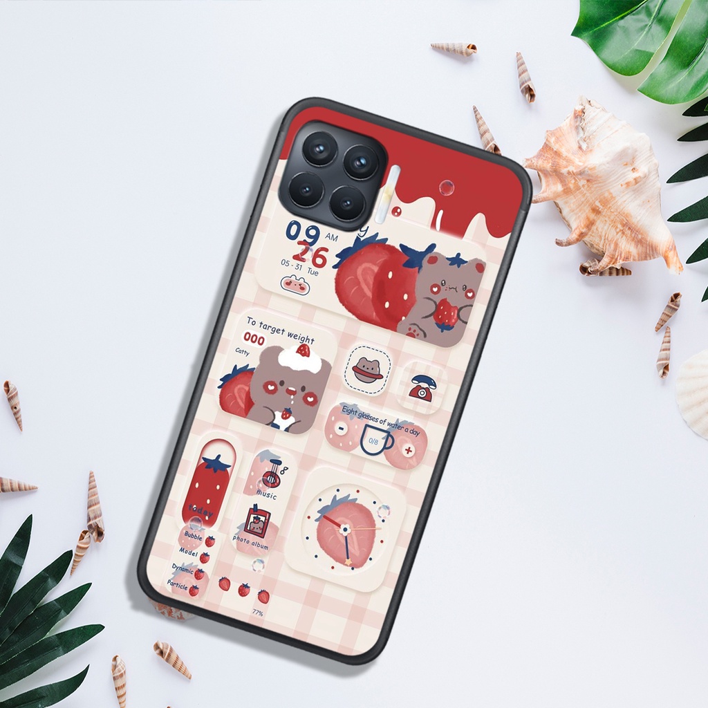 ỐP LƯNG OPPO A73 - A93, IN HÌNH GẤU NÂU CHOCOLATE ĐÁNG YÊU.