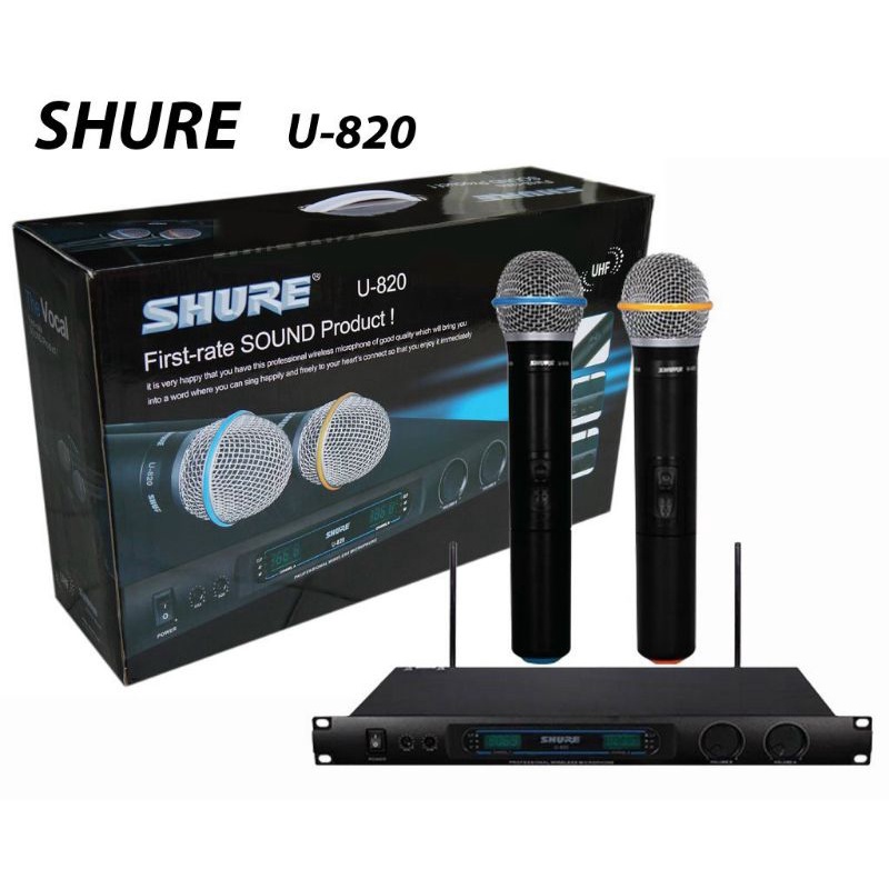 Bộ micro không dây Shure U820