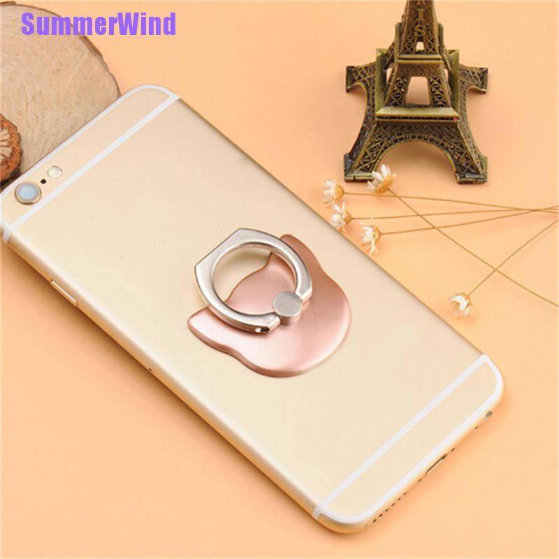 Nhẫn Đỡ Điện Thoại Hình Mèo Xoay 360 Độ