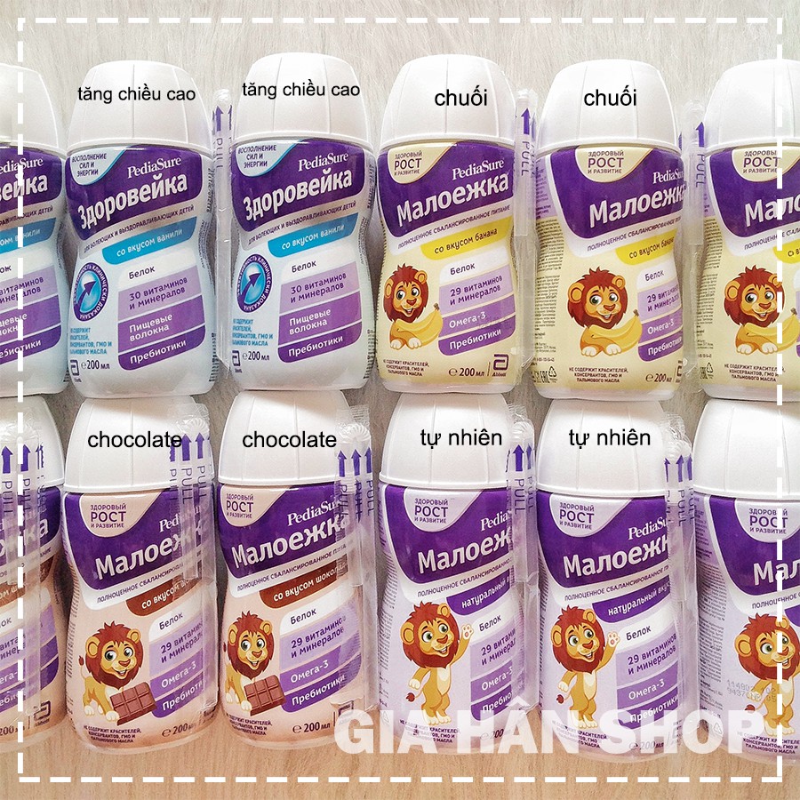 Sữa nước Pediasure Nga chai 200ml