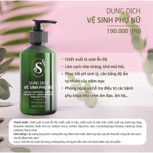 Dung Dịch Vệ Sinh Phụ Nữ