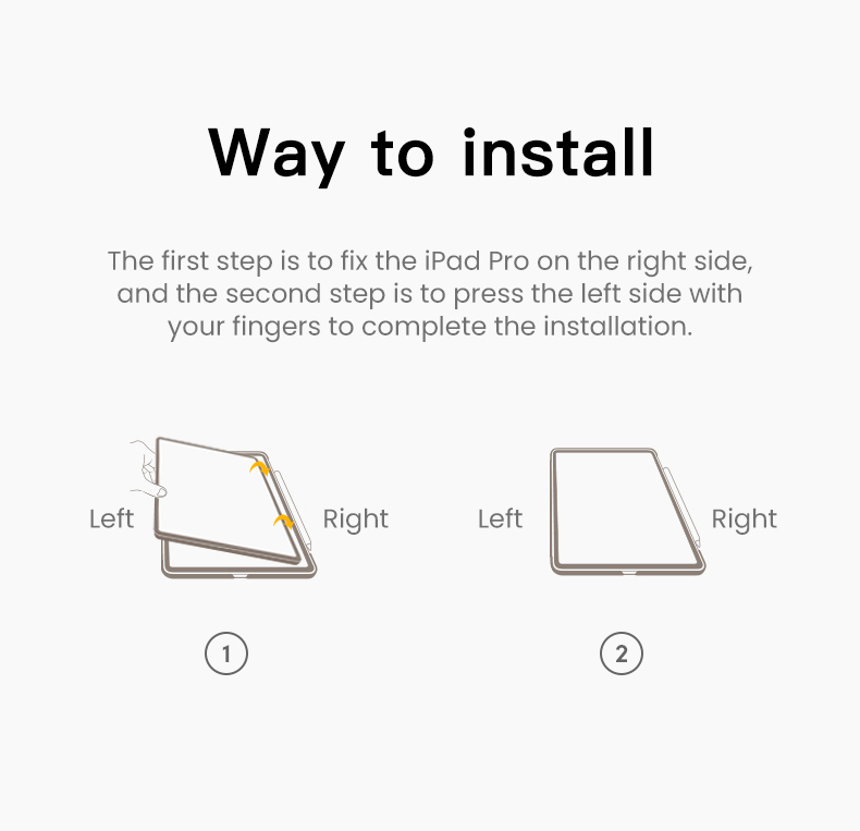 Ốp máy tính bảng TPU siêu mỏng trong suốt thích hợp cho Ipad Pro 12.9 / 11 2020 / 2021