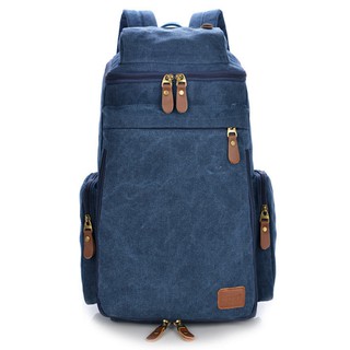 ❤️FREESHIP❤️🚛 Ba lô canvas phối da nam Đồ Da Thành Long TLG 205876