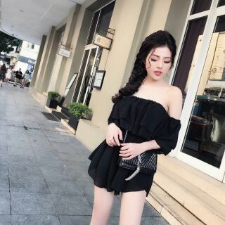 Jum voan trễ vai xinh